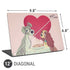 Disney Lady & The Tramp Spaghetti Dinner Universal Laptop 12in (9.8 x 6.8in) Skin